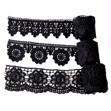 Factory sale various organza beaded lace trims  fabric